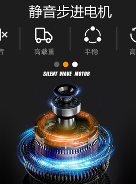 发光转盘展示台led发光直播摄影