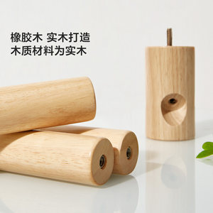 林氏家居实木衣帽架落地卧室家用挂衣架子挂包置物架家具林氏木业