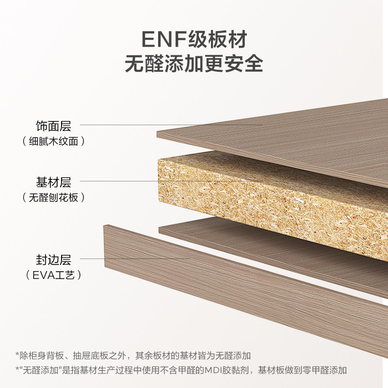 林氏家居书桌衣柜一体组合带梳妆台衣帽间成品衣橱林氏木业VK6D,淘宝优惠券,粉丝福利购,淘宝优惠卷