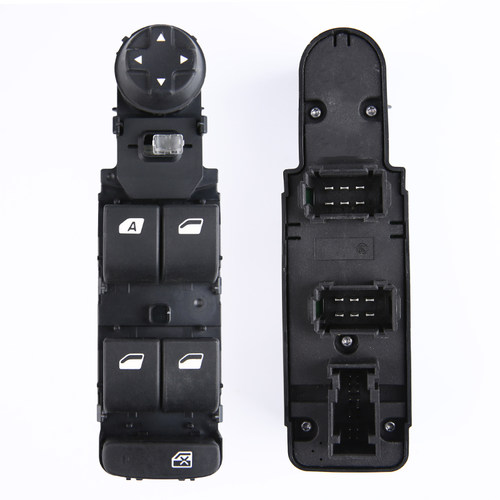 适配标致308升降器开关自动升降玻璃车窗器倒车镜后视镜调节按钮 - 图3