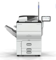 The Ricoh Pro C5200S with a server with a server