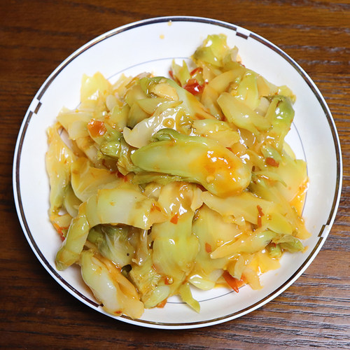 酒店成品凉菜开胃即食素菜儿菜爽泡菜农家娃娃菜酱菜罐装特产小菜 - 图1