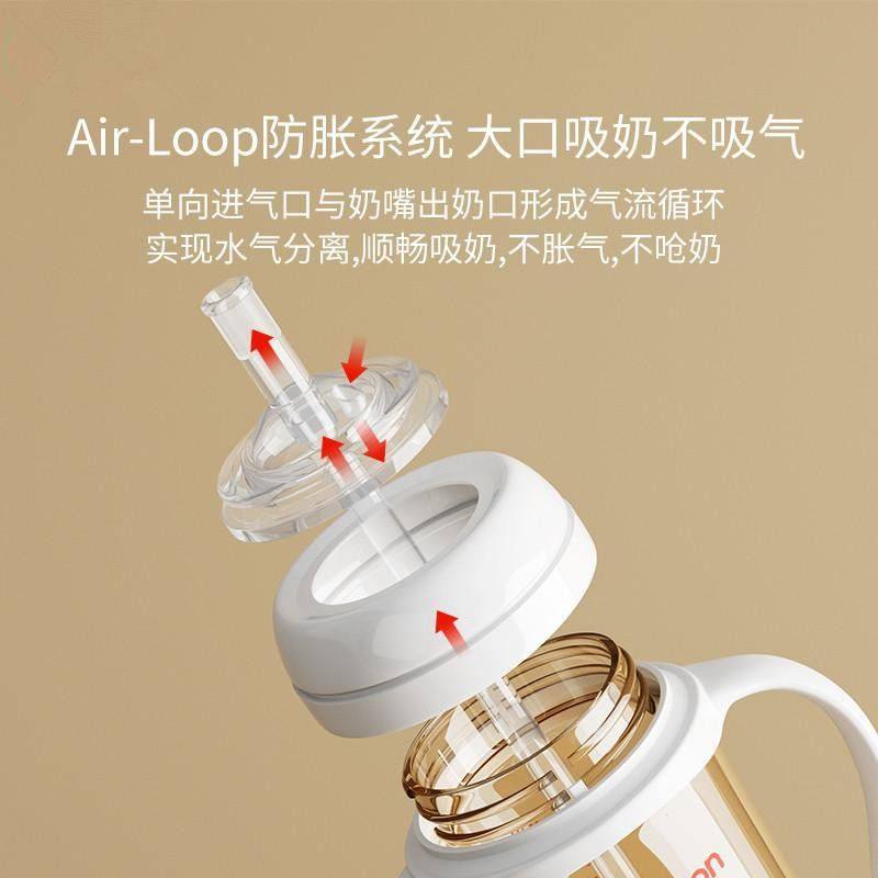 适配第三代贝亲奶瓶配件通用宽口径把手柄奶嘴鸭嘴吸管式重力球,淘宝优惠券,粉丝福利购,淘宝优惠卷