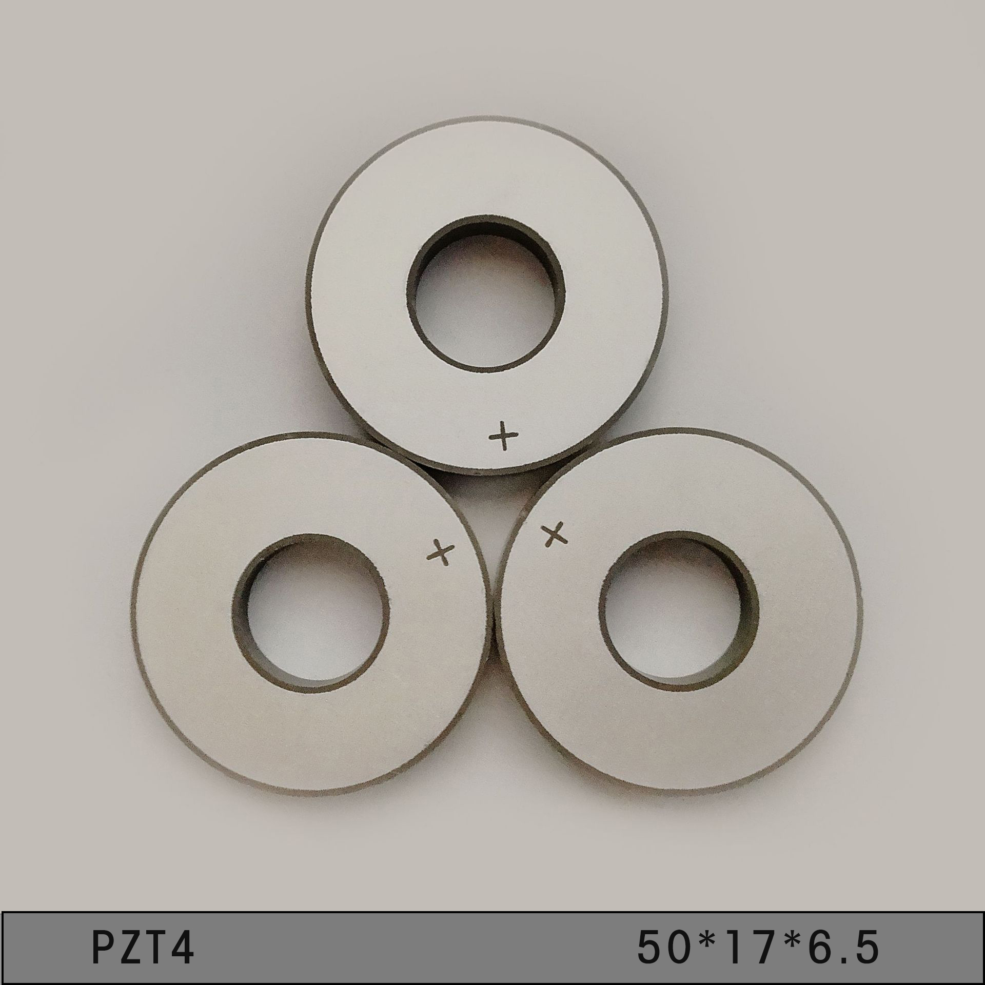 pzt压电陶瓷片 15k20k35k超声波换能器振子晶片P4p8压电陶瓷圆环-图2