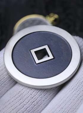 天一宝泉男女纯银古法手工花钱币