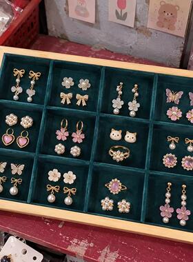 芃琪首饰展示架分格桌面收纳盒