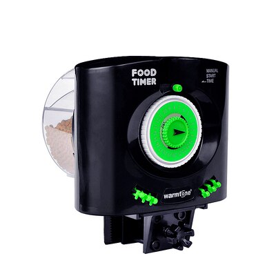 银声出色自动喂食器金鱼自动喂食器水族小型观赏鱼饲料自动喂食器 虎窝淘