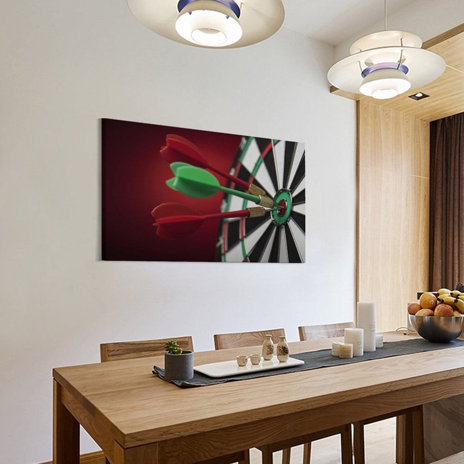 飞镖周边复古风格俱乐部酒吧餐厅房间背景墙帆布无框画装饰挂画,淘宝优惠券,粉丝福利购,淘宝优惠卷