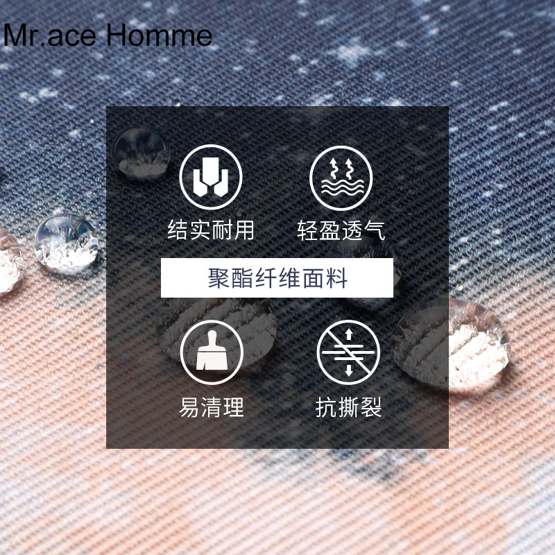 mracehomme新款大容量女15寸双肩包 mracehomme双肩背包