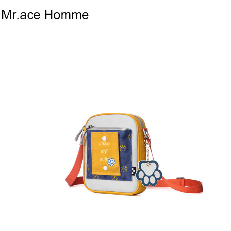 mr.ace homme潮牌新款女斜挎小包包 mracehomme女士包袋