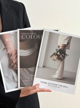 简约卡纸杂志摆件家居装饰品桌面创意艺术摆设拍照道具摄影创意