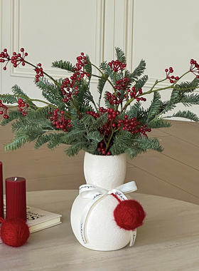 客厅玄关桌面摆件装饰品永生花束新年乔迁新居礼物喜庆春节氛围感