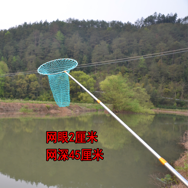 钓鱼抄网不锈钢可伸缩折叠定位结实捞鱼网捕鱼渔具全套装组合 米 6 钓鱼抄网不锈钢可伸缩折叠定位结实捞鱼网捕鱼渔具全套装组合 米 6