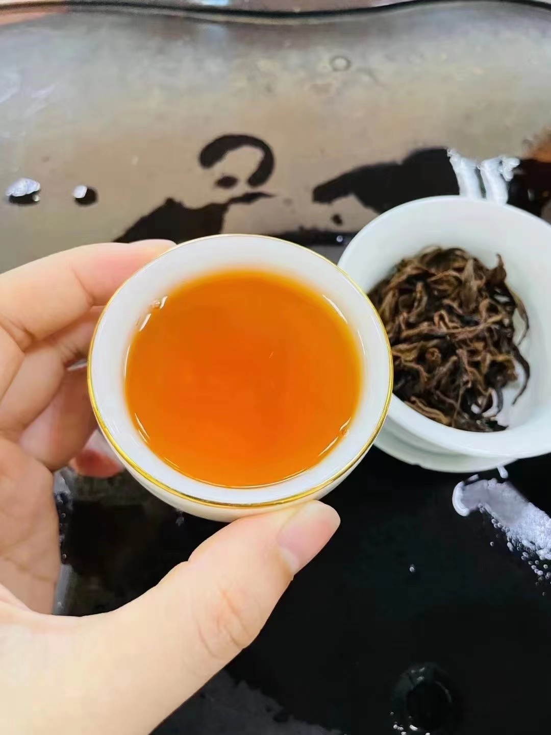 神仙坑新兴特产自然生态红茶茶叶广东水源山茶场150g袋装茶-图1