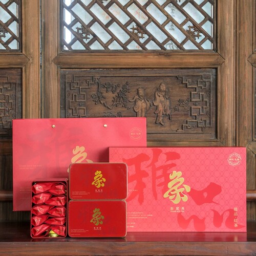 新兴特产翔顺象窝茶 雅品老树红茶150g盒装广东十大名茶叶 有机茶 - 图0