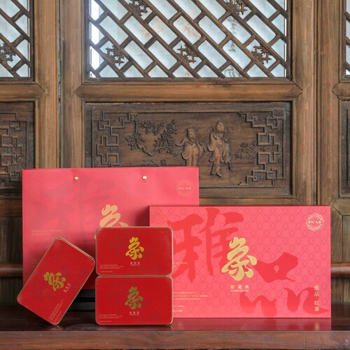 新兴特产翔顺象窝茶 雅品老树红茶150g盒装广东十大名茶叶 有机茶 - 图1