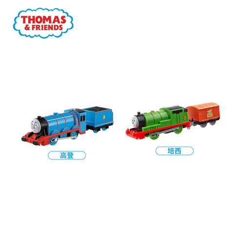 托马斯小火车头套装轨道大师电动儿童男孩玩具正版詹姆士培西高登