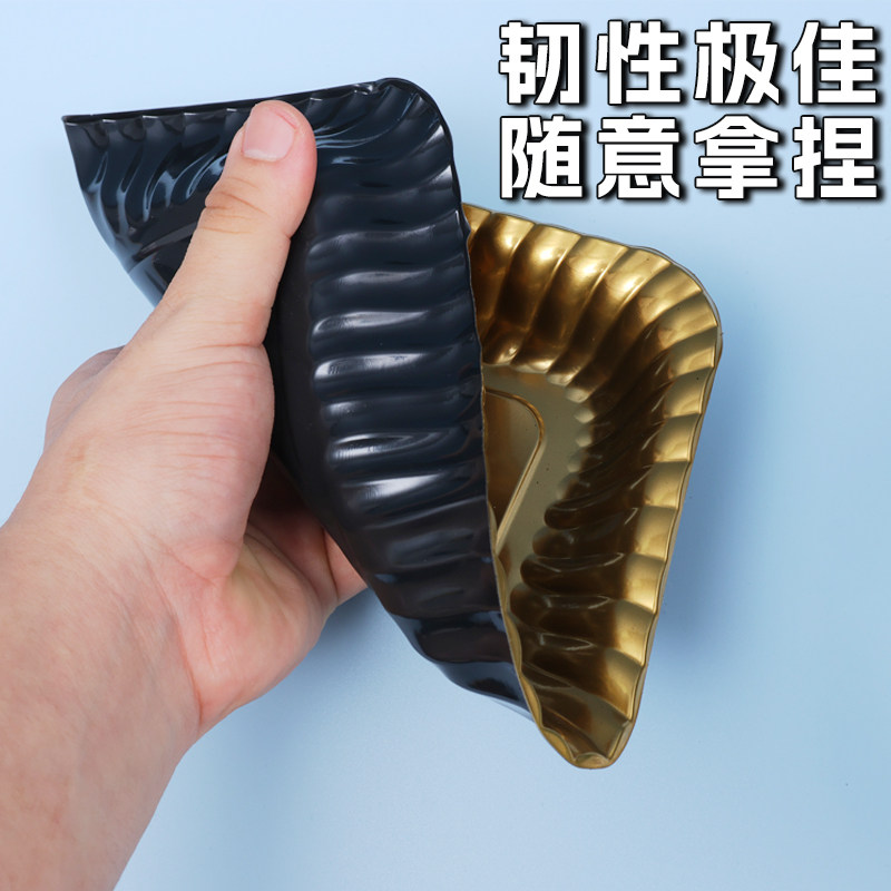 一次性金色水果托盘果切打包盒高档水果包装盒葡萄车厘子包装盒,淘宝优惠券,粉丝福利购,淘宝优惠卷