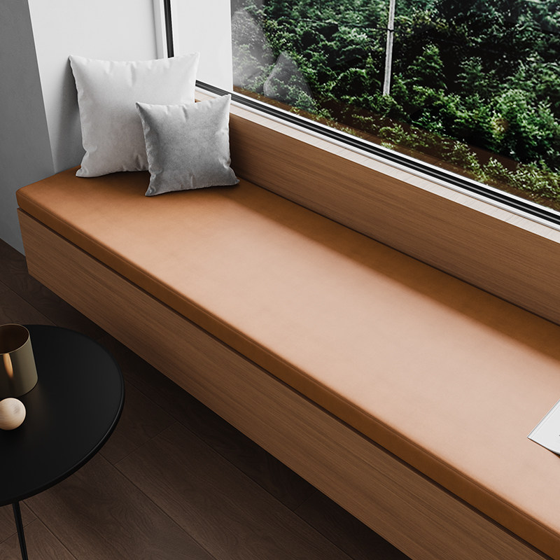 防水耐磨猫抓皮卡座软包坐垫定制餐厅玄关入户鞋柜海绵实木款垫子,淘宝优惠券,粉丝福利购,淘宝优惠卷