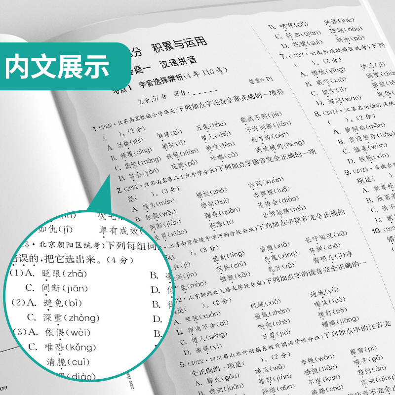 2024实验班小升初实验班百所重点中学招生真题分类卷语文数学英语全套人教版 小学毕业升学名校模拟测试卷小学升初中六年级必刷题