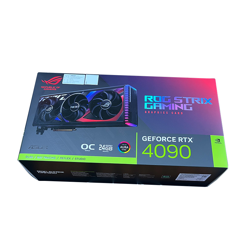 华硕ROG/TUF电竞ROG RTX4090游戏24G显存显卡 支持4K显示器 - 图3