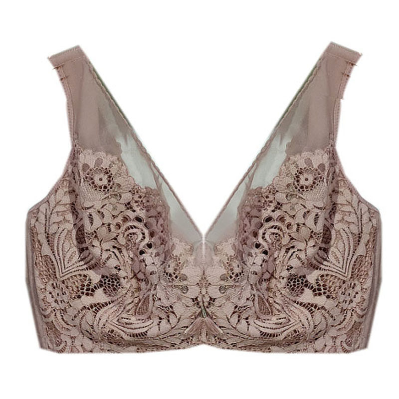 沐思尔5081新款正品牌文胸超薄大胸显小背心式CD杯调整型内衣,淘宝优惠券,粉丝福利购,淘宝优惠卷