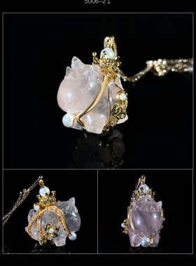 独角兽净化疗愈项链守护