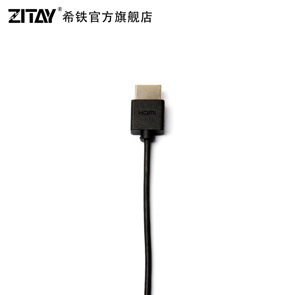 希铁摄像机安索HDMI2.0超软视频传输线Mini Micro微单反配件4K60P - 图0