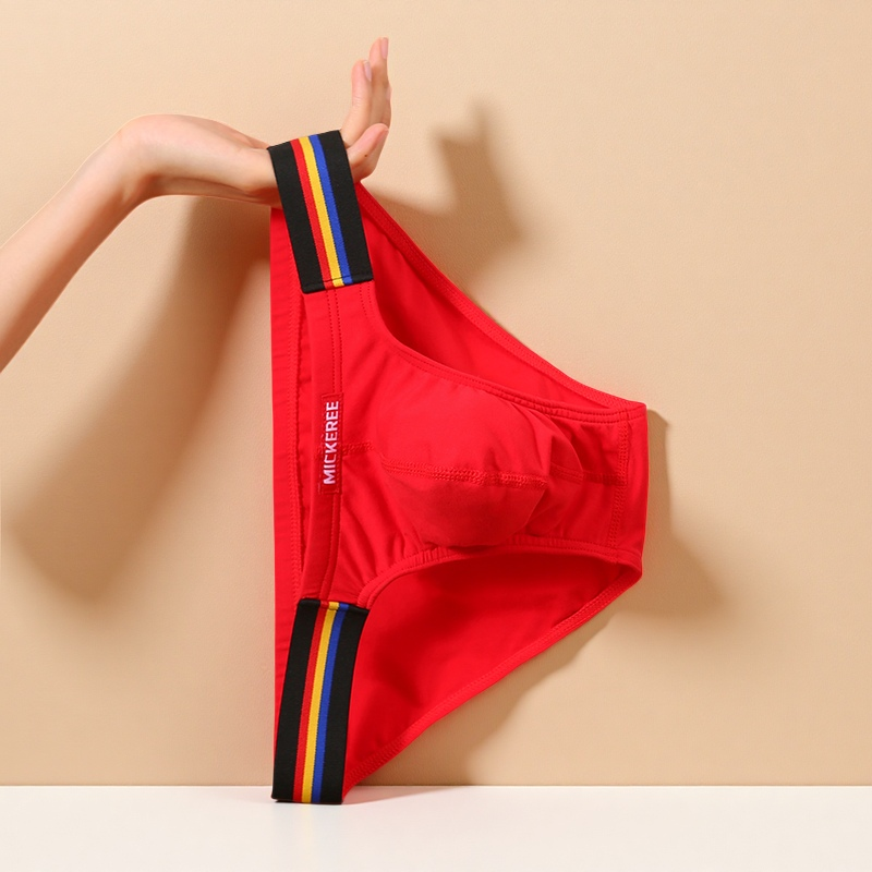 2025新款运动男士三角裤低腰性感迷人纯棉透气U凸设计运动风猛男,淘宝优惠券,粉丝福利购,淘宝优惠卷