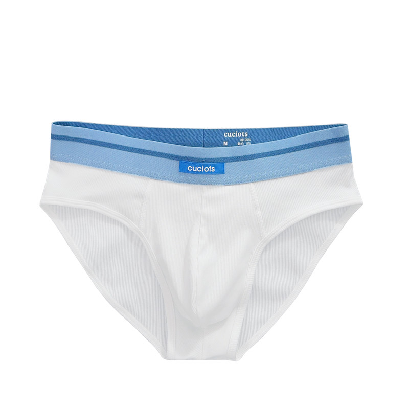 3条装男士三角内裤中低腰螺纹棉舒适性感U凸抑菌透气纯色底裤包邮,淘宝优惠券,粉丝福利购,淘宝优惠卷