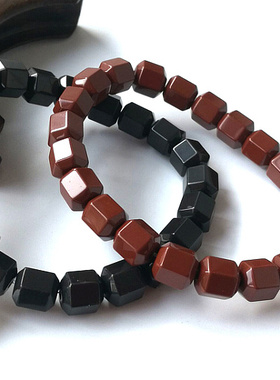 托玛琳锗石电气石手链珠宝级六角