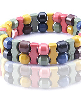 彩色锗石电气石碧玺三排波西尼亚