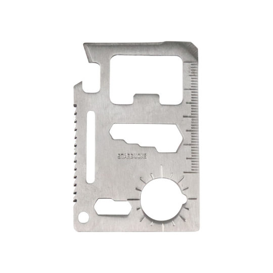 不锈钢多功能工具卡户外便携万能军卡刀野营工具卡片刀瑞士军刀卡