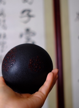 髹缮斋｜原创设计传统文化葫芦胎大漆全工艺茶钵茶碗