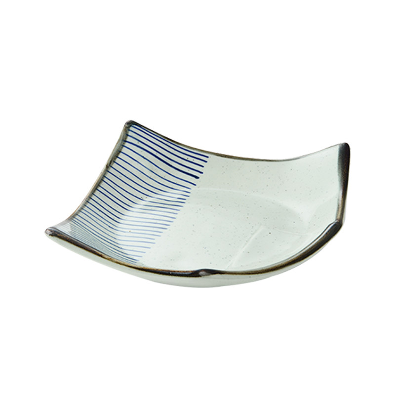 三分烧原创日式陶瓷餐具创意盘一人食盖碗子釉下彩冷菜盘家用饭盘,淘宝优惠券,粉丝福利购,淘宝优惠卷