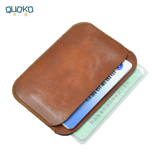 Male driver's license card bag horizontal simple women's bus