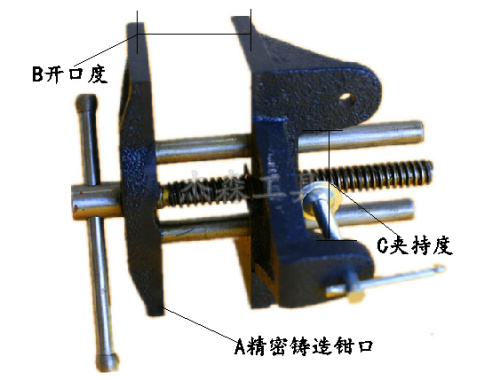 新品木工夹桌夹式 woodworking vise木工夹木工桌钳木工桌配件