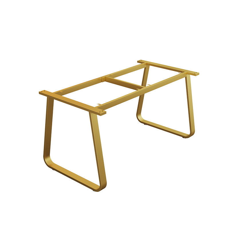 铁艺桌腿支架金属桌子腿书桌吧台脚支撑腿U型支撑架岛台腿餐桌腿 - 图0