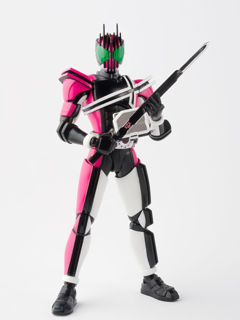 现货 万代 SHF 真骨雕假面骑士帝骑 白 DECADE 50周年版 王小明 - 图1