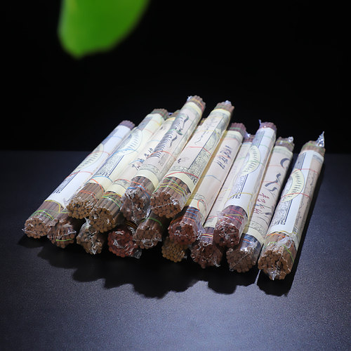 西藏天然藏香莲师度母财神文殊智慧地藏金刚萨埵家用线薰供香卧香 - 图2