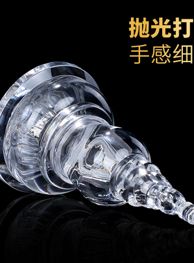 水晶小号密宗摆件舍利塔