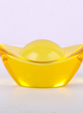 琉璃元宝摆件禅意家用聚宝盆