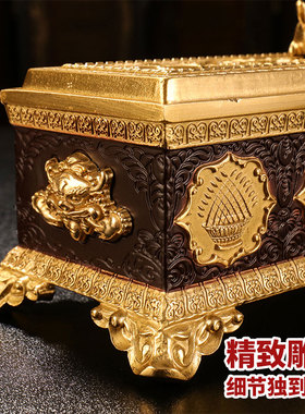 供奉藏式茶道密宗八吉祥卧香炉
