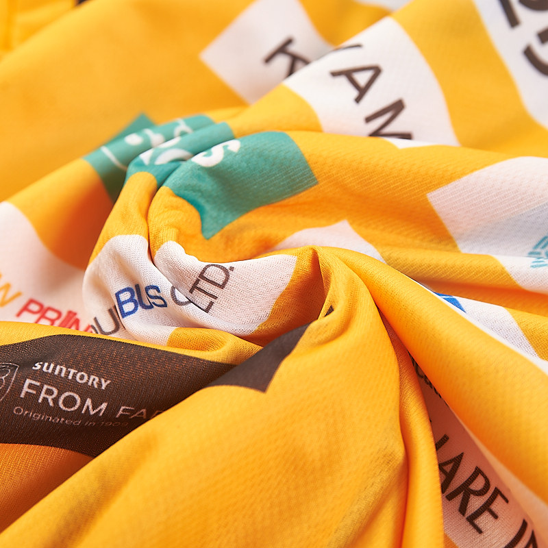 411日单休闲运动短袖T恤男女H75431宽松印花单排扣开衫速干棒球服