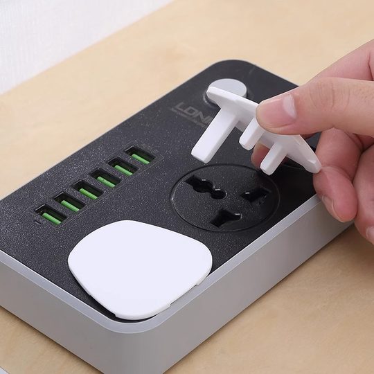 英式插座保护套香港澳门儿童防触电插孔保护盖英标英规三脚安全塞