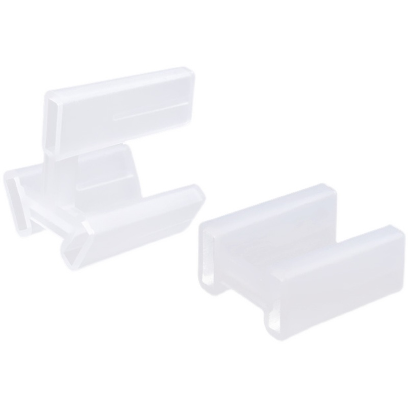 三叉插头保护盖10A两扁充电头电源线插头塑料3脚绝缘保护套防尘塞 - 图3