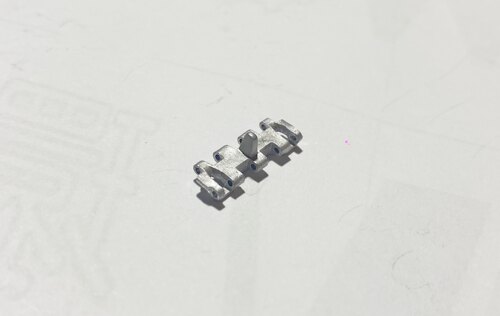 1:35 007 苏联T-54 T-55(T55)/T-62型 帝朗5 坦克模型金属履带 - 图2