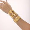 Xinyixin ins golden flower ring necklace bracelet