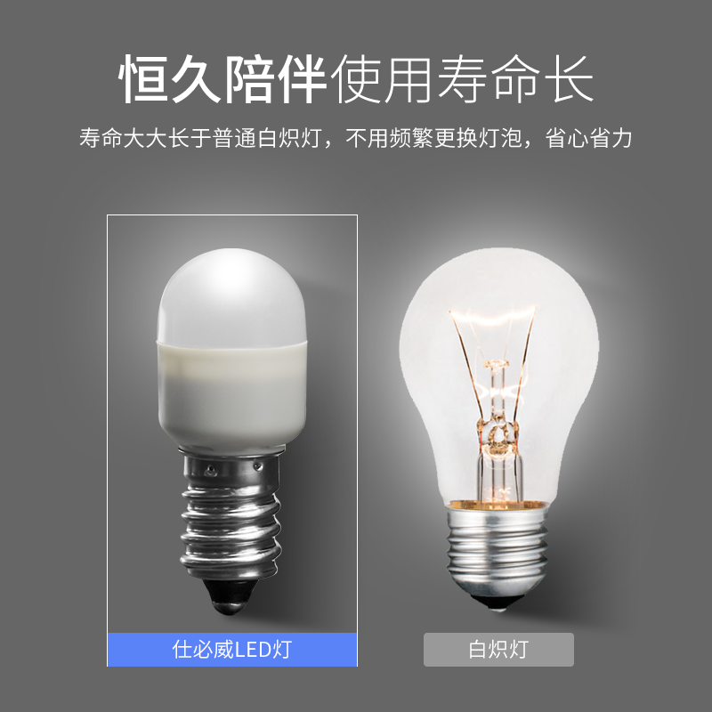 欧贝斯牌飞跃重机胜家兄弟蝴蝶等多功能家用缝纫机LED灯泡包邮,淘宝优惠券,粉丝福利购,淘宝优惠卷