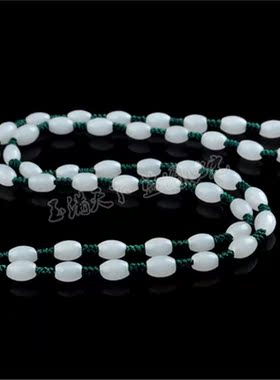 手工编织吊坠水晶玉器项链绳